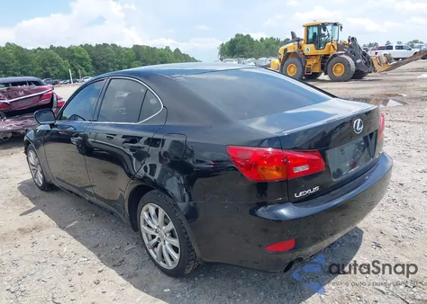 2006 Lexus Is 250 z USA, uszkodzony, nr VIN JTHCK262762004859